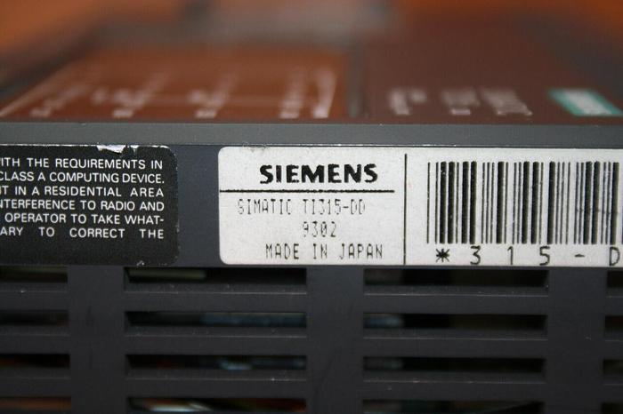 Used SIEMENS Central Processing Unit T1315-DD Used