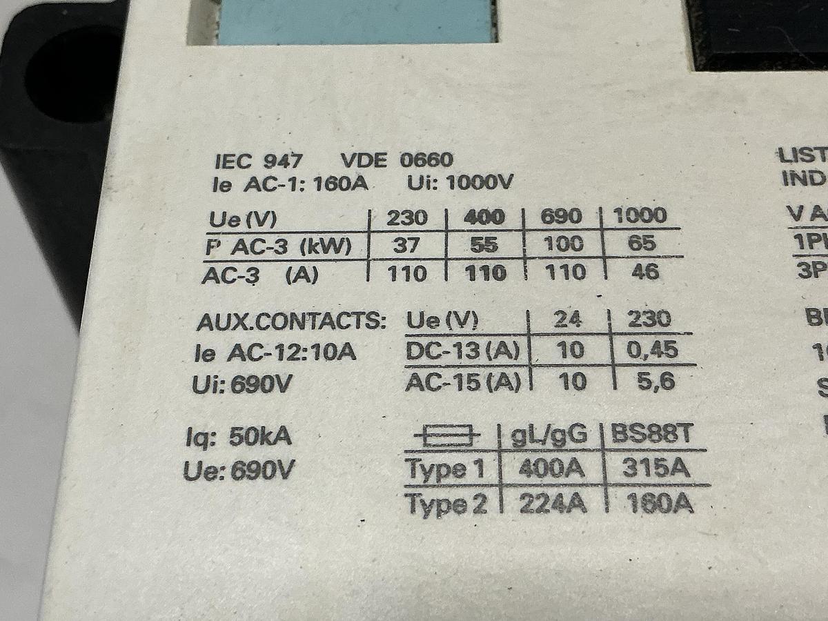 Used SIEMENS 3TFS022-OAK6