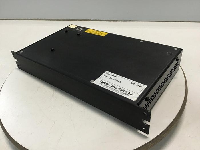 Used CUSTOM SERVO Drive Amplifier SFA-07-RES Used