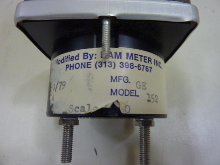 Used GENERAL ELECTRIC Panel Meter 152 #58642