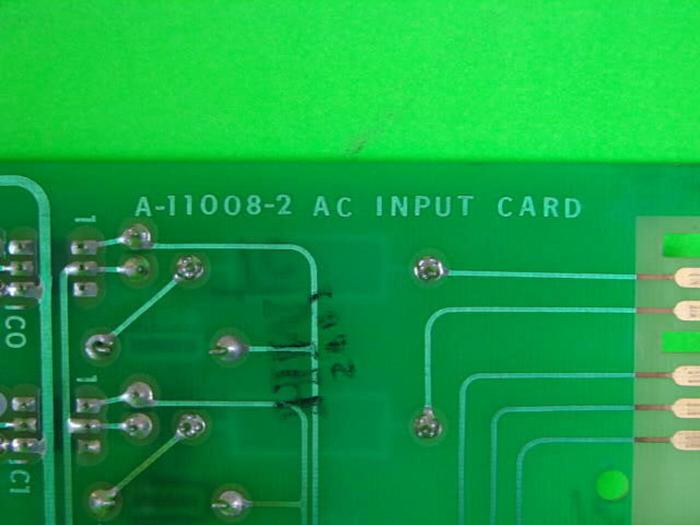 Used BARBER COLMAN AC Input Card Circuit Board A-11008-2 Used
