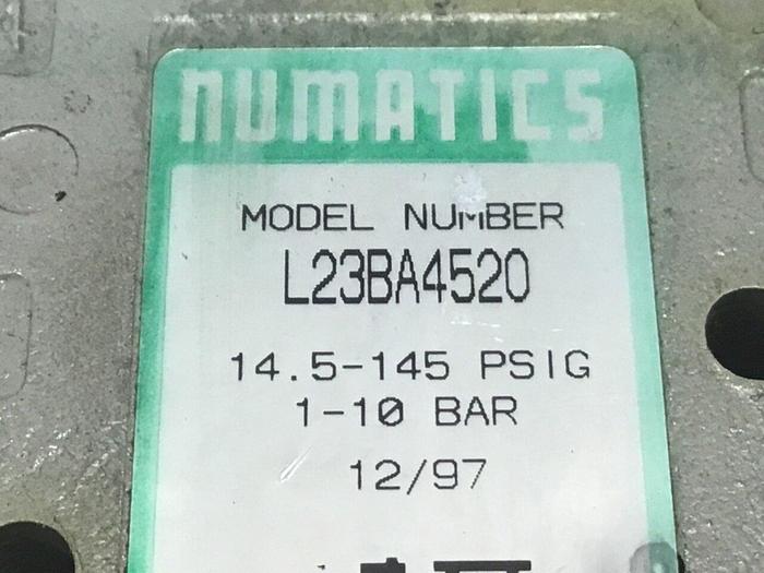 Used NUMATICS Valve L23BA4520 #127810