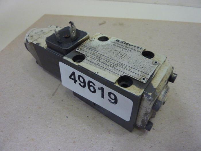 Used REXROTH Solenoid Valve 4WE6D51AG24N9K4V #49619