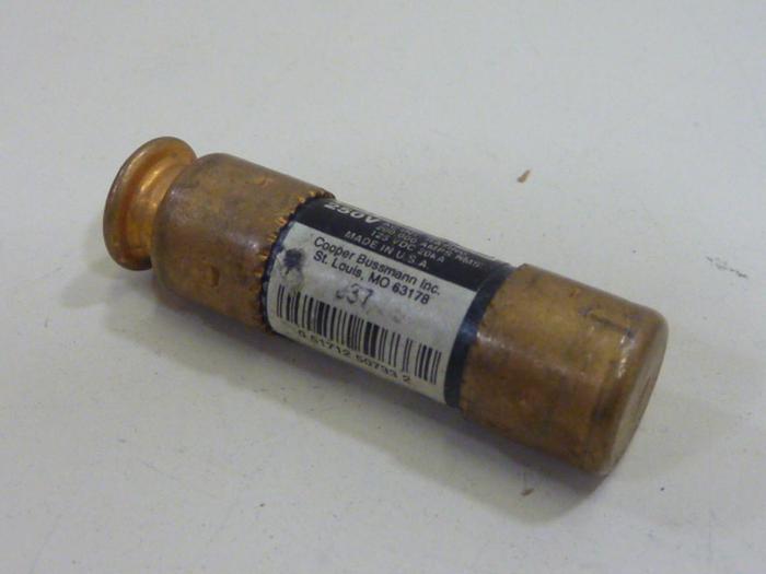 Used FUSETRON 25 Amp Fuse FRN-R-25 #62240