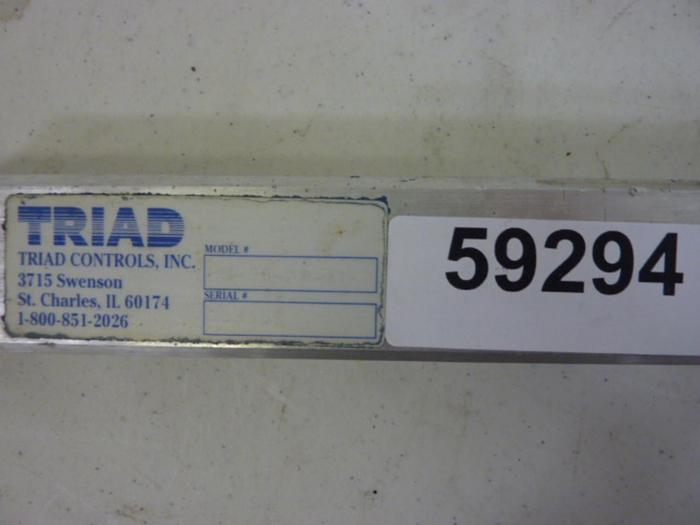 Used TRIAD Light Curtain Receiver MG-36-AB-AU #59294