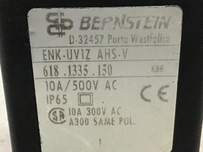 Used BERNSTEIN Limit Switch ENK-UV1Z AHS-V #121265