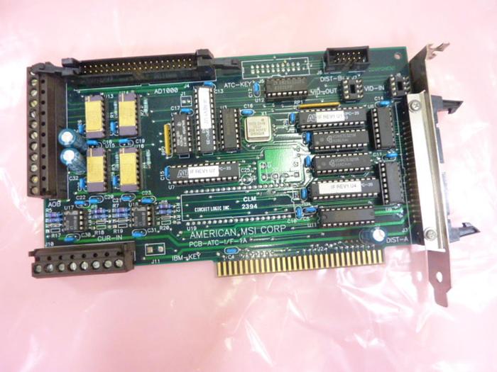 Used AMERICAN MSI Circuit Board PCB-ATC-1/F-1A #43784