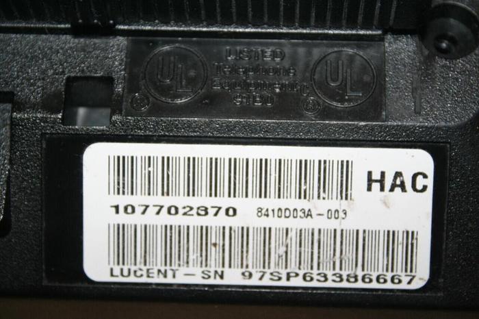 Used LUCENT TECHNOLOGIES Telephone 8410D03A-003 #20493