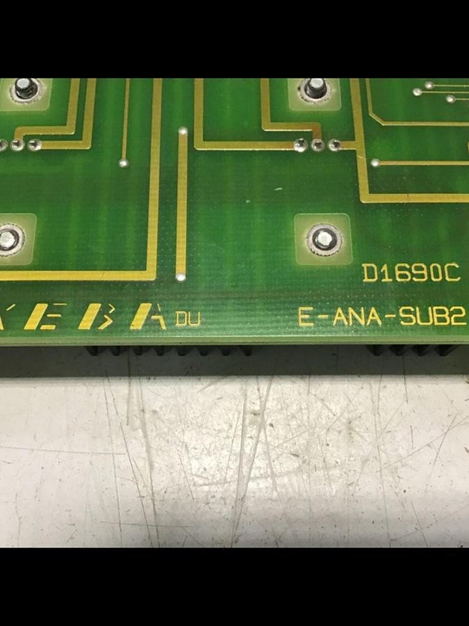 Used KEBA Circuit Board E-ANA-SUB2 D1690C #139470