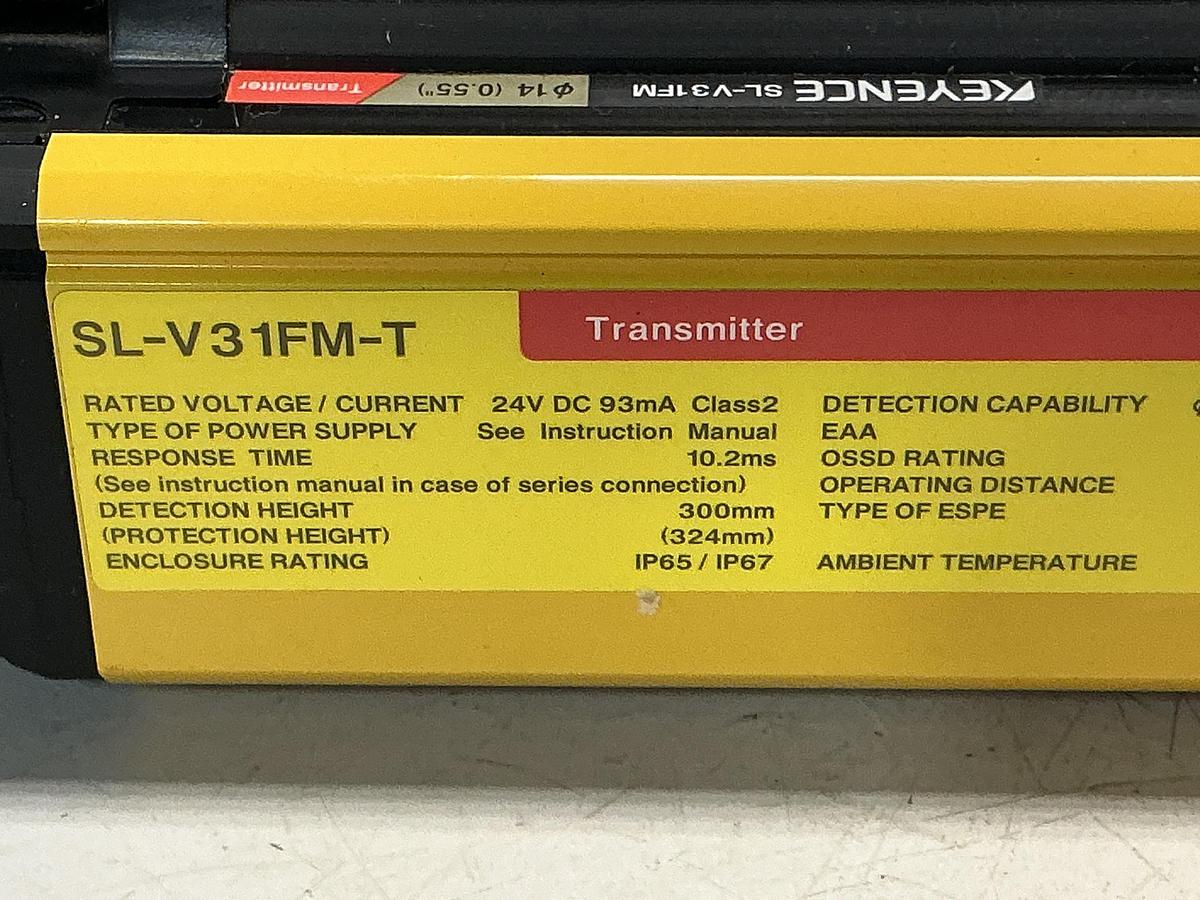 Used KEYENCE SL-V31FM-T