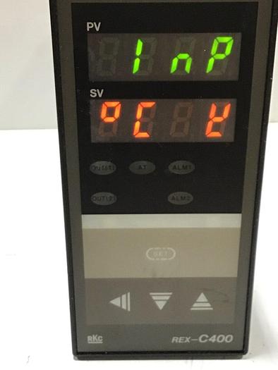 Used RKC Temperature Control REX-C400FJA3-MAN #124254