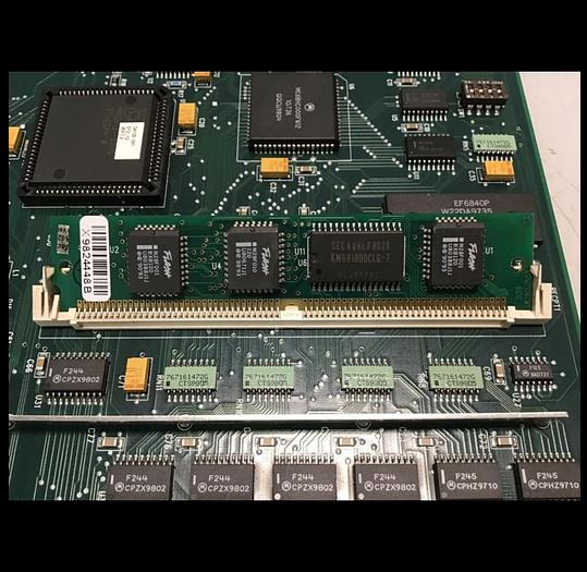 Used VAN DORN Operator Interface Board 330129 PC330-129 330-129 Used