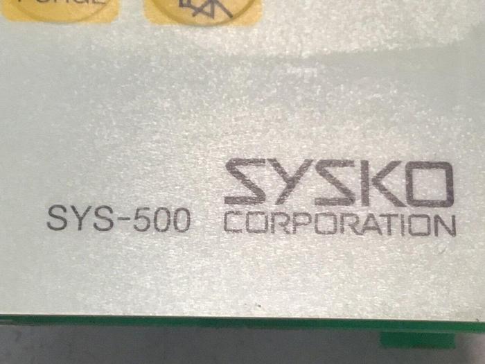 Used SYSCO Control Panel SYS-500 Used
