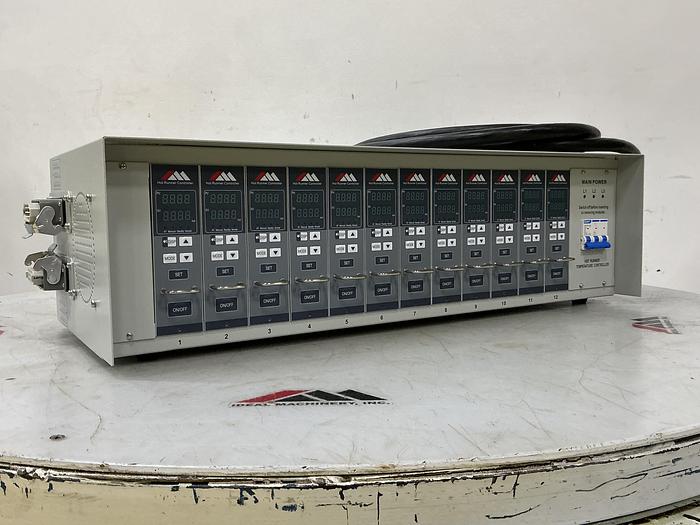 Used METAL FABRICATOR 12 Zone HRTC-12S/L-A1 Hot Runner USED