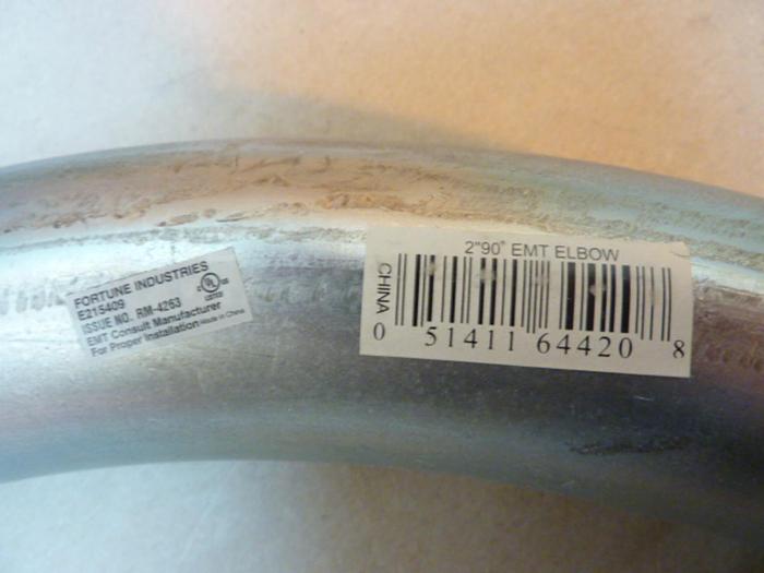 EMT 90° Elbow 64420 #41379