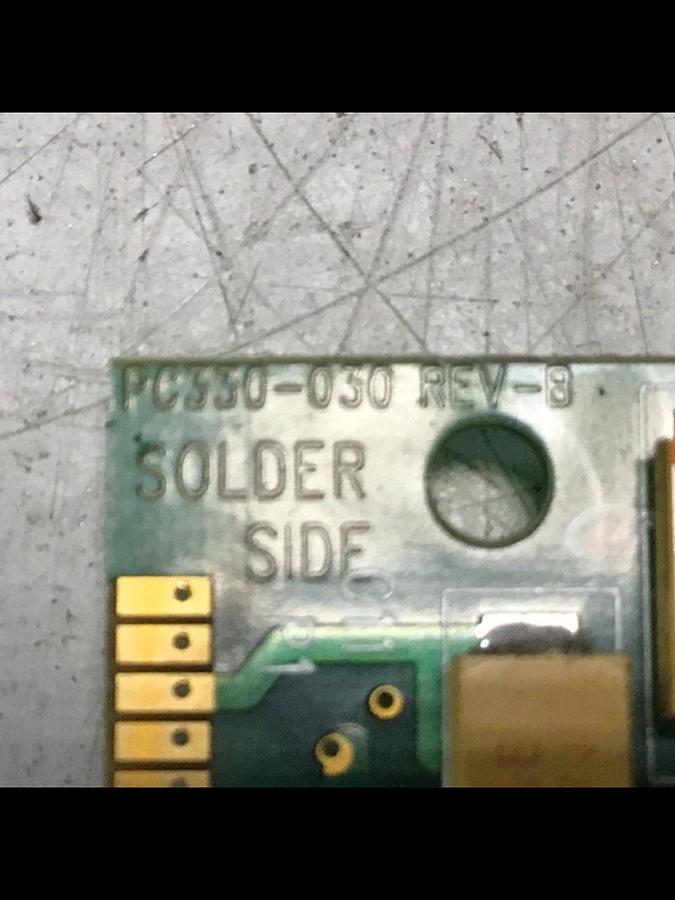 Used VAN DORN Temperature Circuit Board PC330-021 330-021 #143132