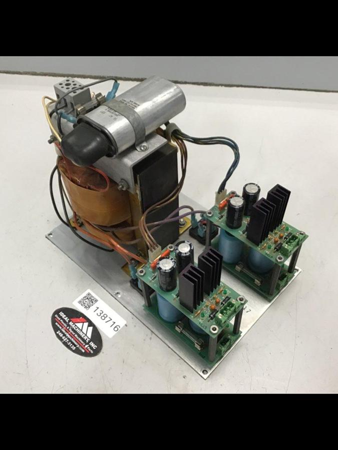 Used VAN DORN Transformer w/ Power Supply 370082-B1 USED