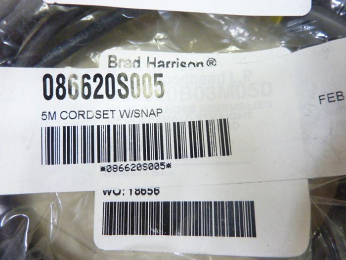 BRAD HARRISON / WOODHEAD Cable 503000B03M050 #44031