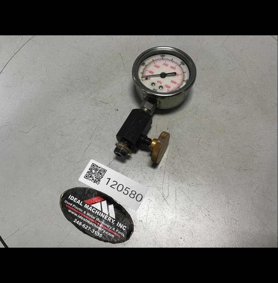 Used DELTROL CONTROLS Gauge NMF20-10S Used