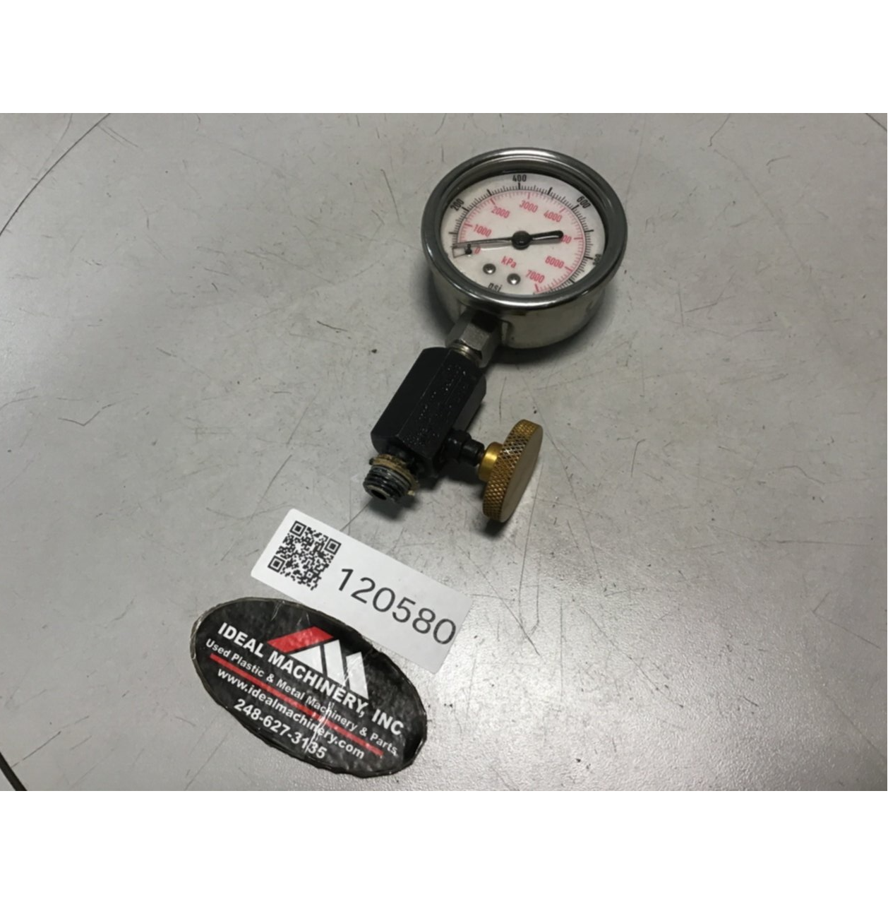 Used DELTROL CONTROLS Gauge NMF20-10S Used