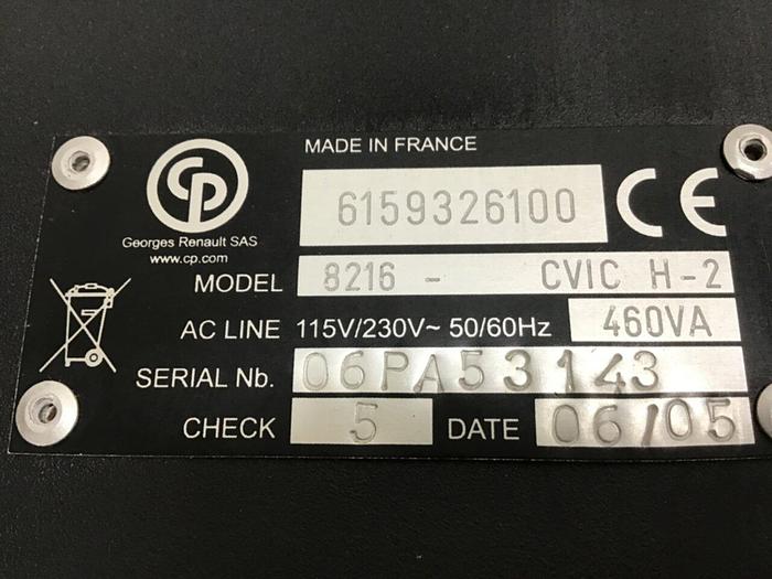 Used GEORGES Controller 8216-CVIC H-2 #133812