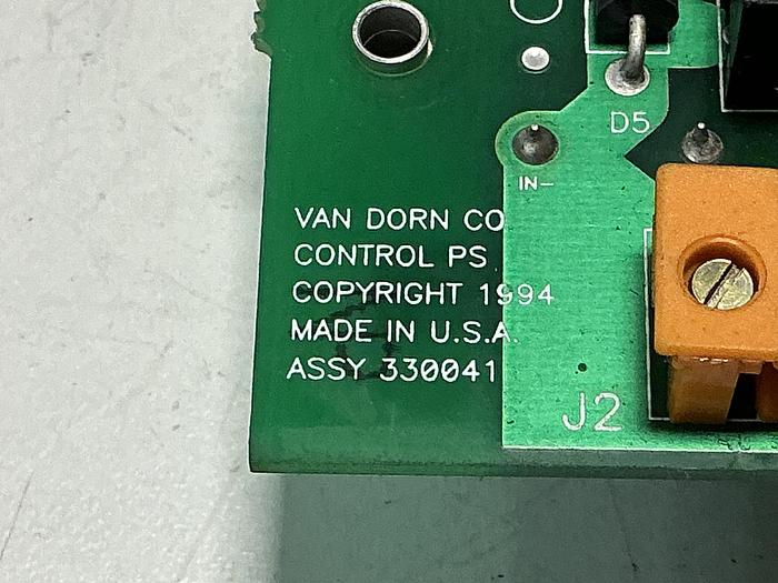 Used VAN DORN ASSY 330041