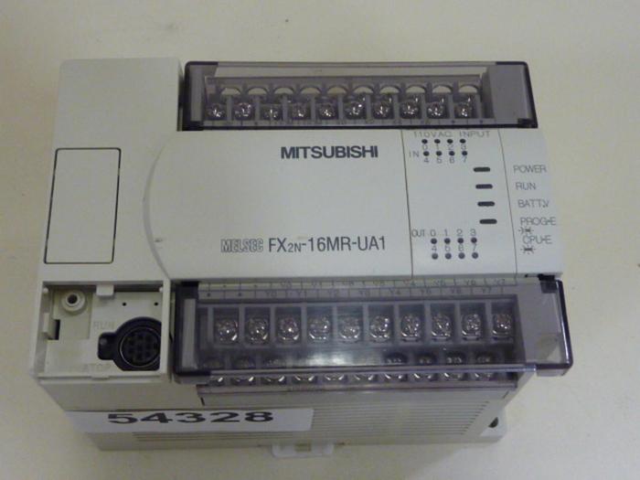 Used MITSUBISHI Controller FX2N-16MR-UA1/UL #54328
