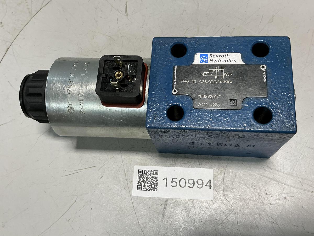 Used REXROTH 3WE 10 A33/CG24N9K4