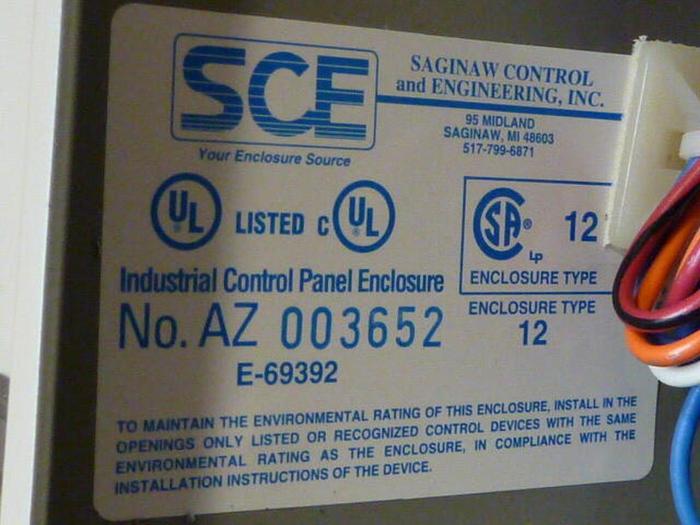 Used NCC Enabling Pendant Box NC-ECS-1010 #28537