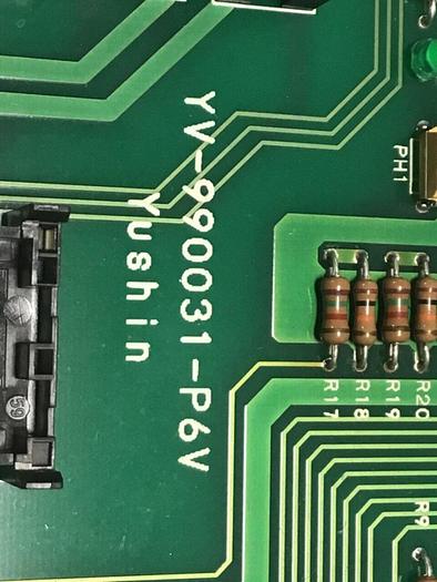 Used YUSHIN AMERICA Circuit Board YV-990031-P6V #127700