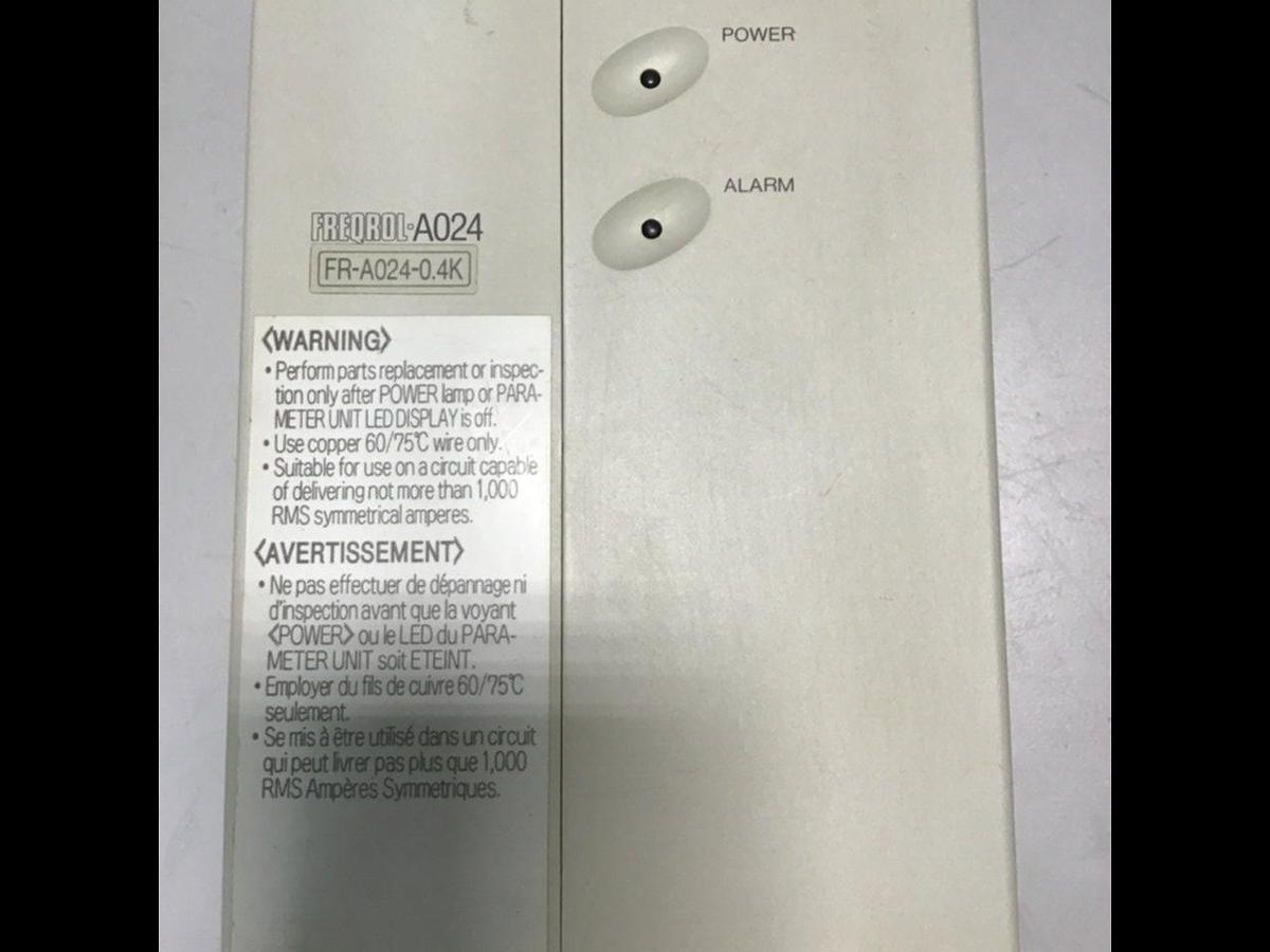 Used MITSUBISHI Inverter FR-A024-0.4K-UL USED