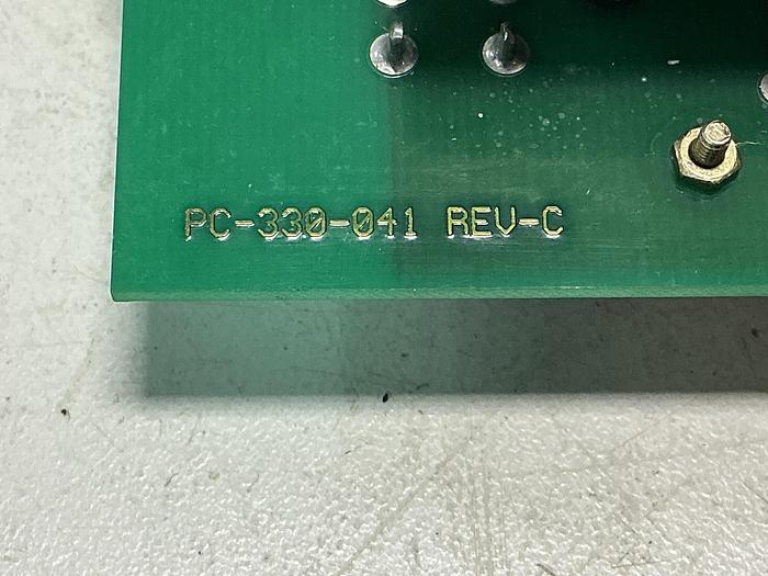 Used VAN DORN ASSY 330041 REV-C