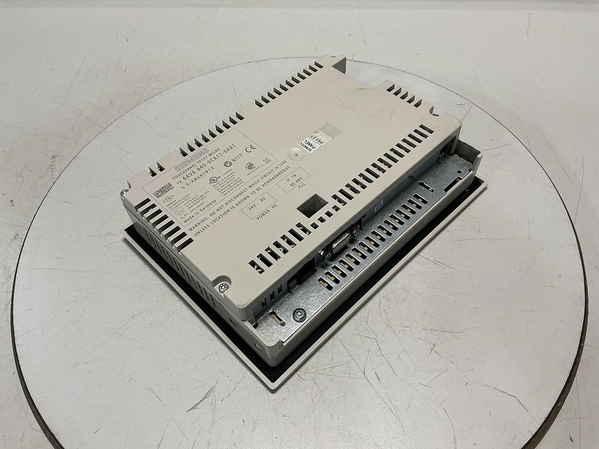 Used SIEMENS 6AV6 640-0CA11-0AX1