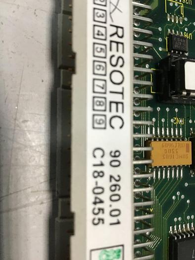 Used RESOTEC PC Board 90260.01 #139555