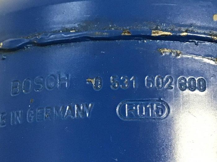 Used BOSCH Diaphragm Accumulator 0 531 602 600 Used