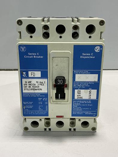 Used WESTINGHOUSE FD3030