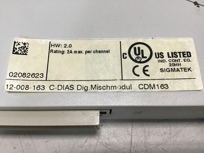 Used SIGMATEK Module CDM163 12-008-163 USED