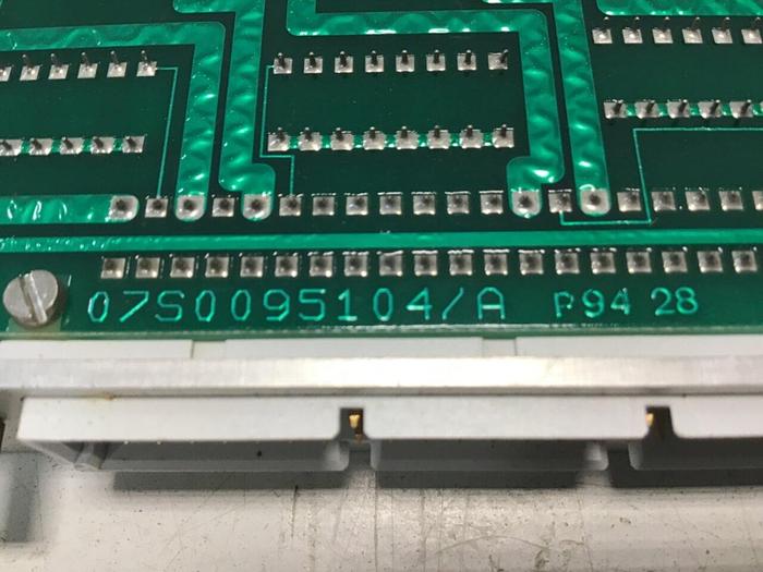 Used SEPRO ROBOTIQUE CN89 Control Board 07S0095104/A #136915