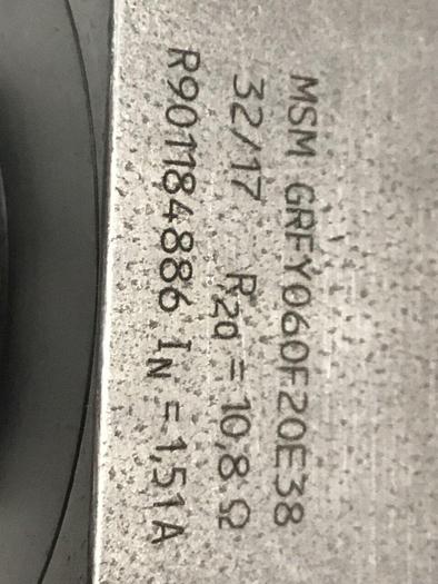 Used MSM PROCESS Valve GRFY060F20E38 #125953