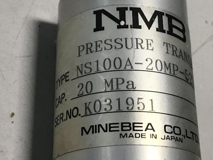Used NMB Pressure Transducer NS100A-20MP-5222-S14 #126493