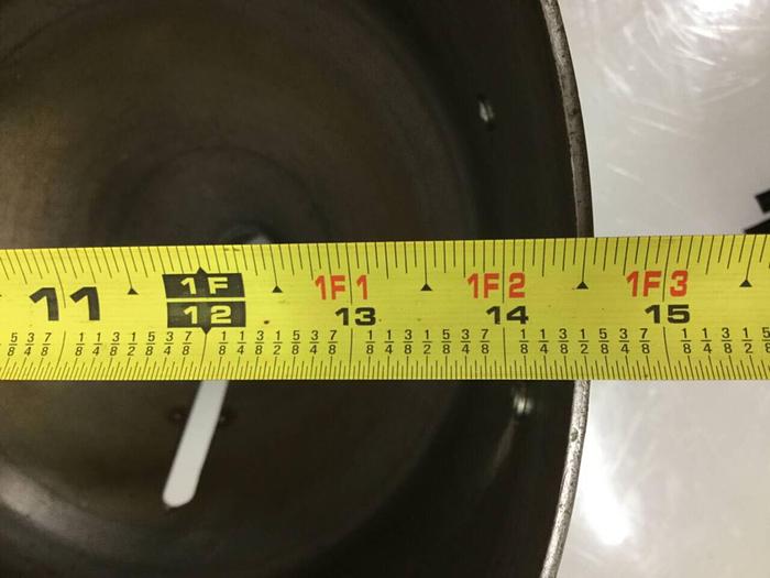 Used METAL FABRICATOR Hopper 117093015820 #91675