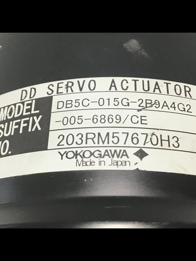 Used YOKOGAWA DC Servo Actuator DB5C-015G-2B9A4G2-005-6869/CE USED
