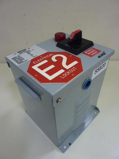 Used DAYKIN 0.75 kVA Transformer Disconnect MDGTB-13 #55820