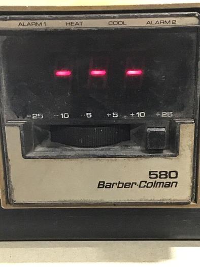 Used BARBER COLMAN Temperature Controller 585A-00016-000-0-00 #129799