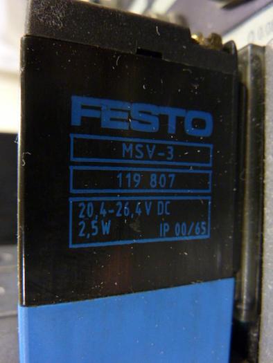 Used FESTO Control Block / Valve Terminal IFB8-02 #52777