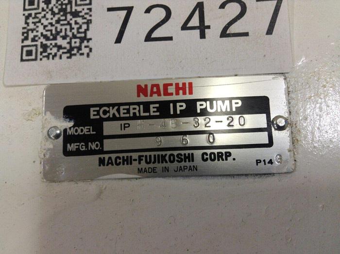 Used NACHI Eckerle IP Pump IPH-4B-32-20 Used