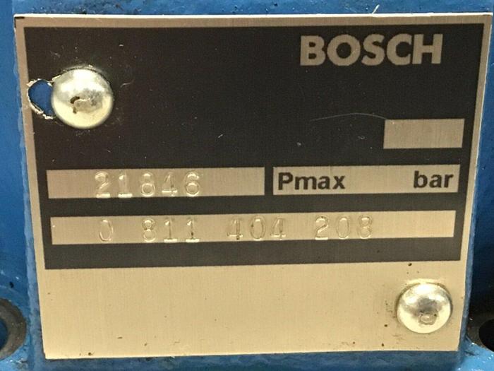 Used BOSCH SERVO Proportional Valve 0 811 404 033 USED