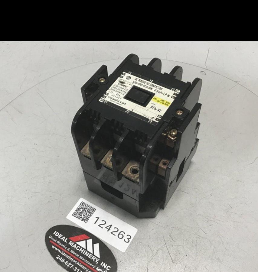 Used HITACHI AC Magnetic Contactor K50N-EPW USED