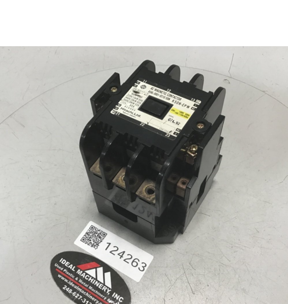 Used HITACHI AC Magnetic Contactor K50N-EPW USED