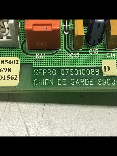 Used SEPRO Circuit Board S900-II 07S01008B USED